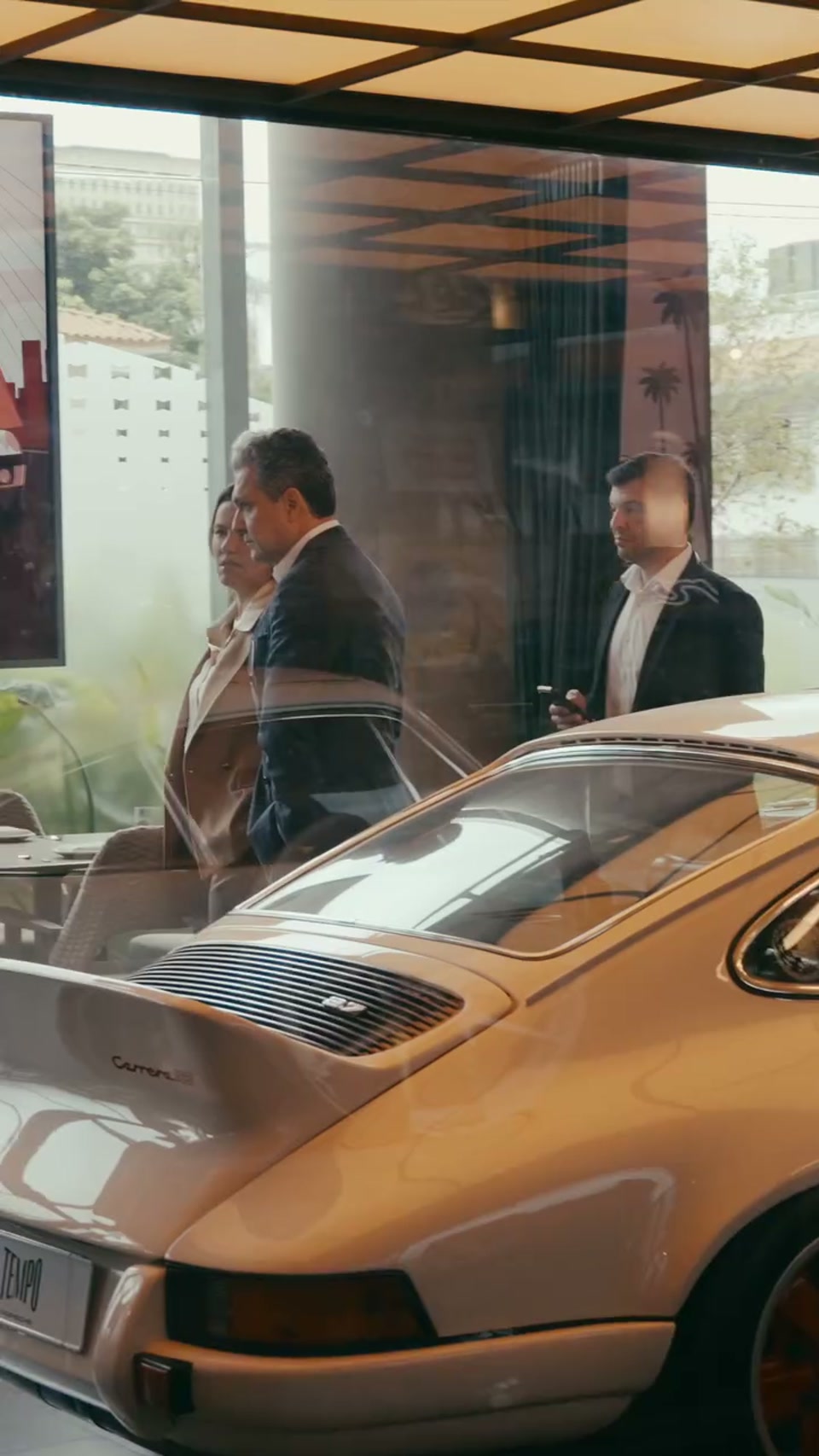 Frame do projeto Tempo by Porsche